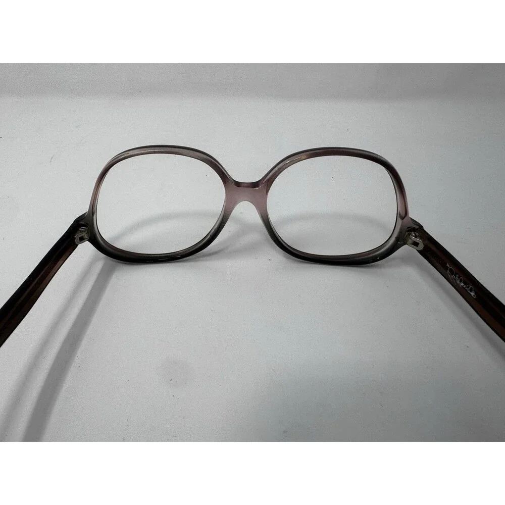 Victory USA Vintage 70s Womens Eyeglass Frames Pink Brown Fade 52-12-135